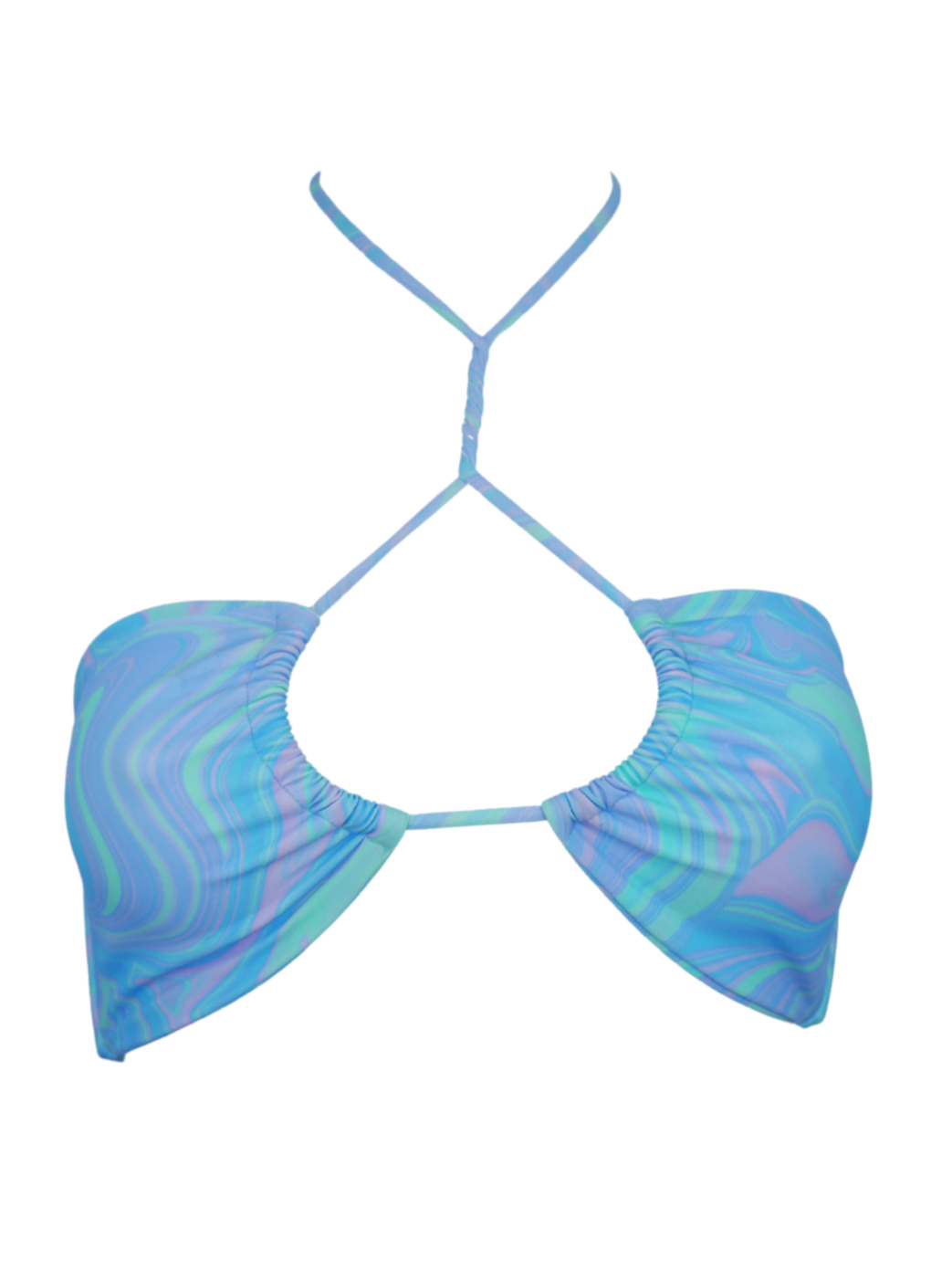 Sula Bikini Top in Bubblegum Baby