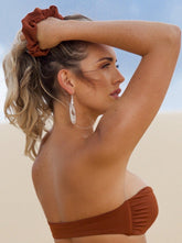 Scrunchie in Moroccan Brown