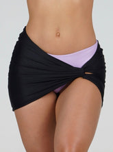 Infinity Skirt in Matte Black