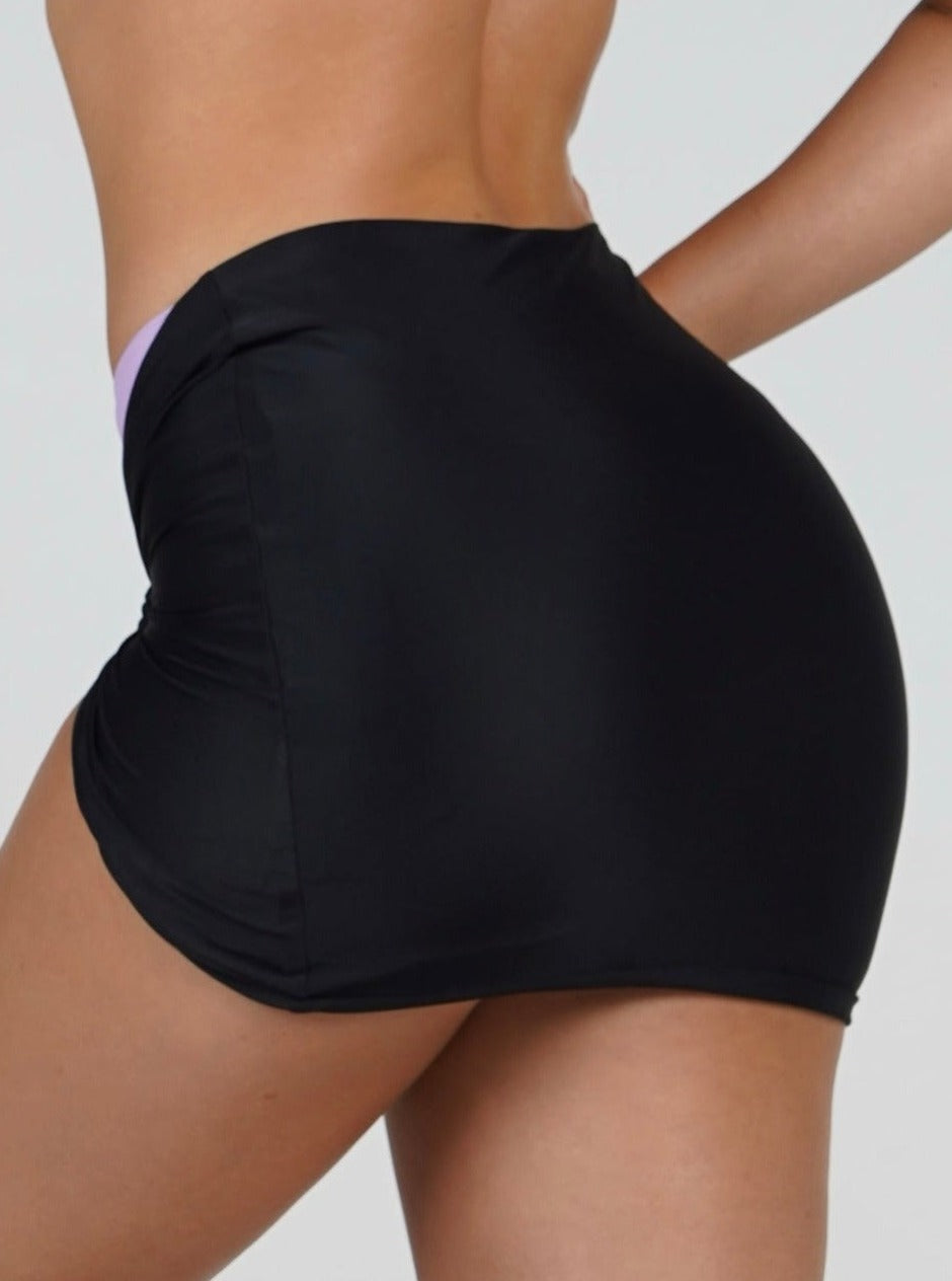Infinity Skirt in Matte Black