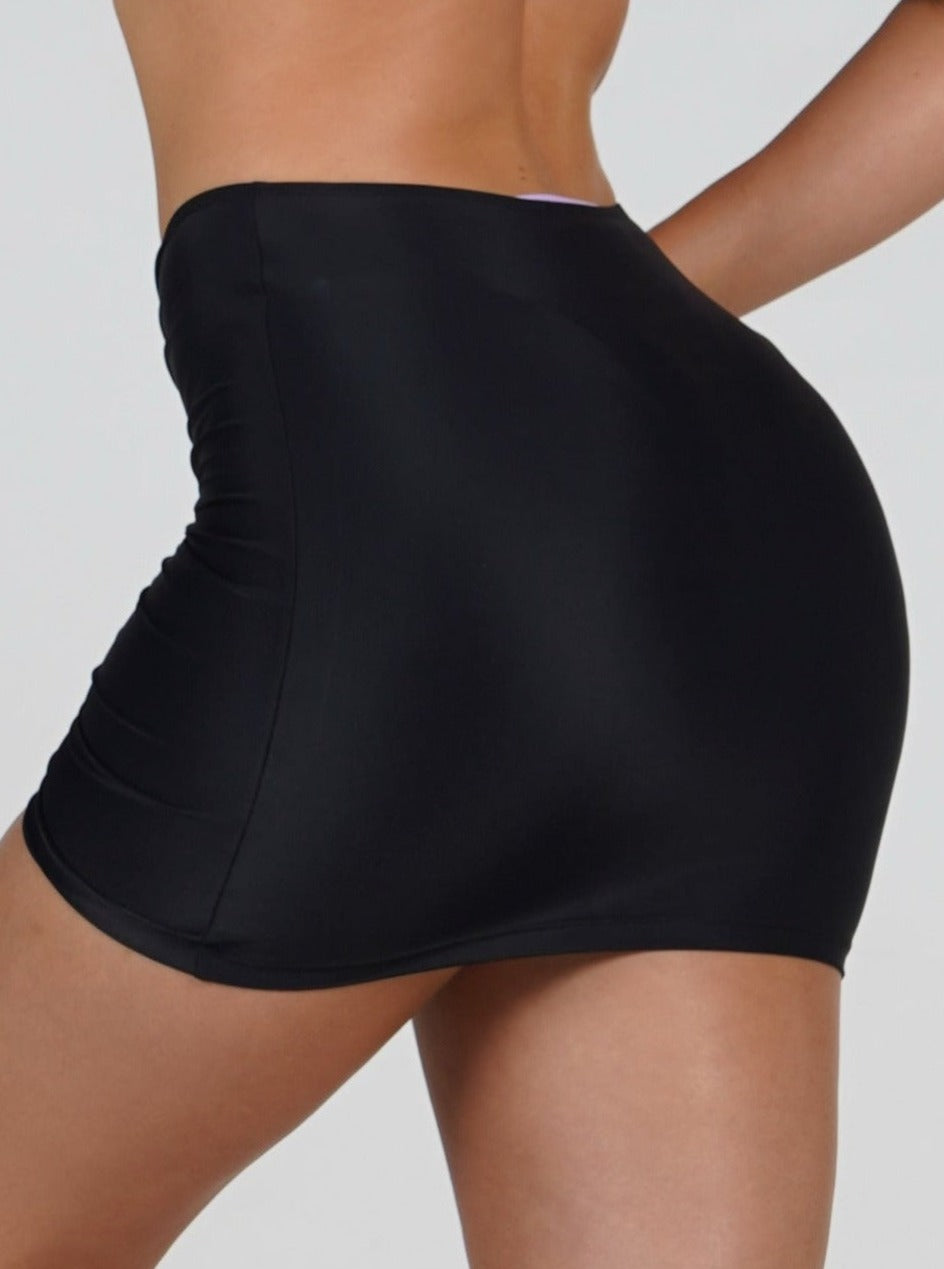 Bronte Skirt in Matte Black