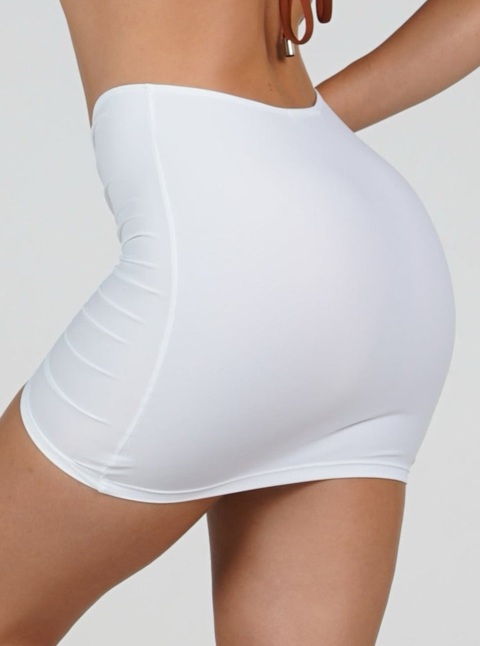 Bronte Skirt in Matte White