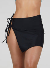 Abi Skirt in Matte Black