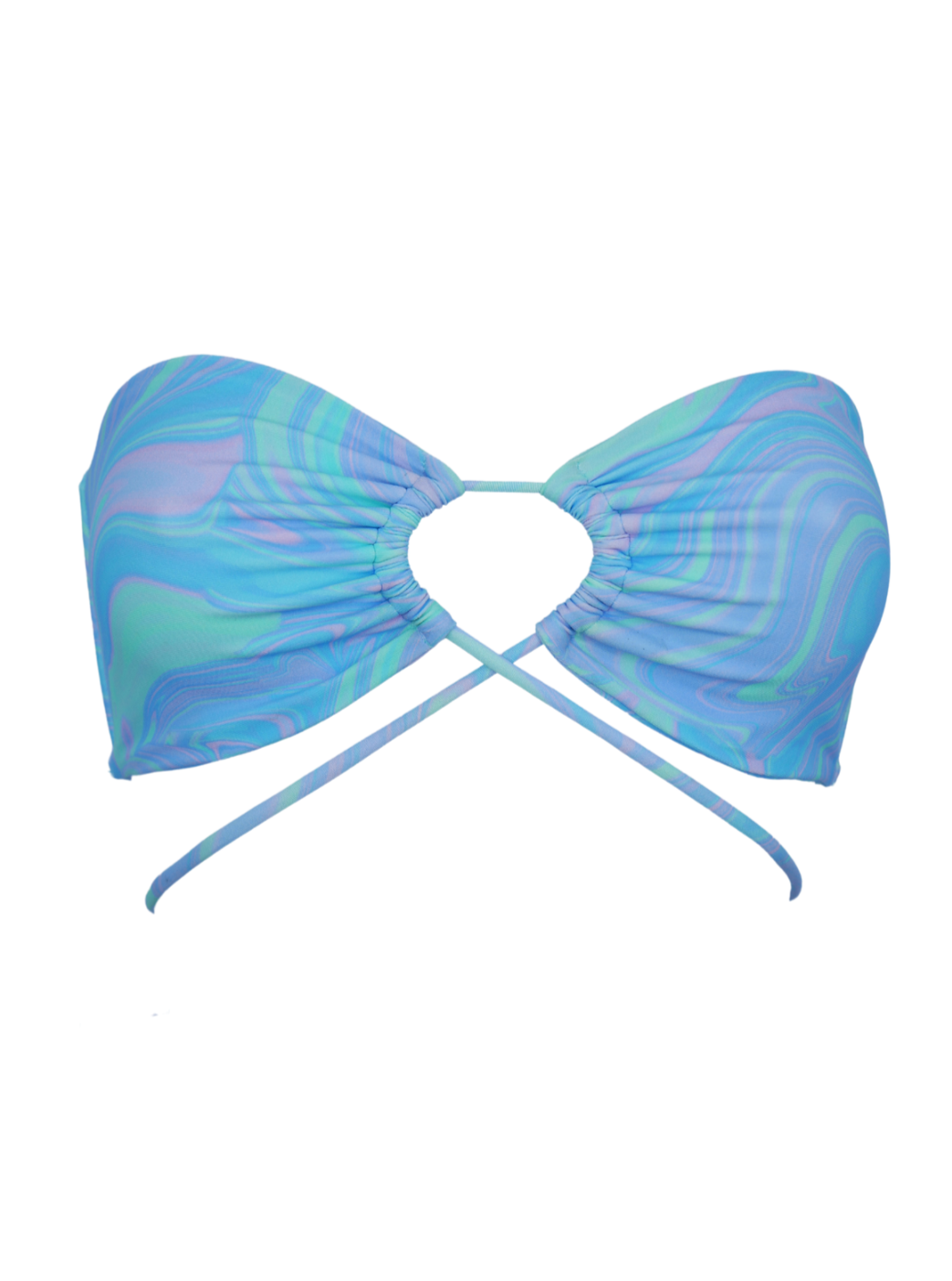 Sula Bikini Top in Bubblegum Baby