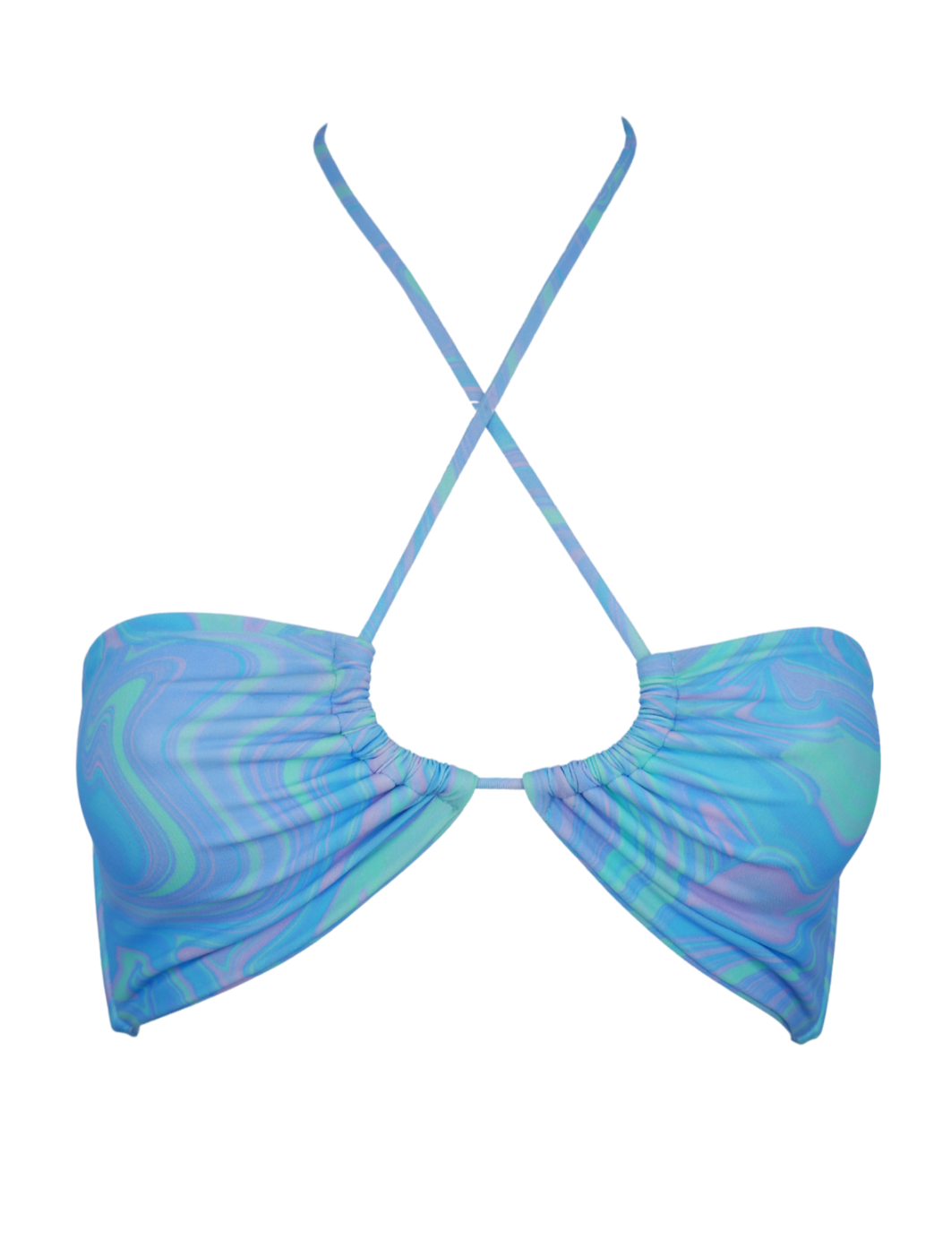 Sula Bikini Top in Bubblegum Baby