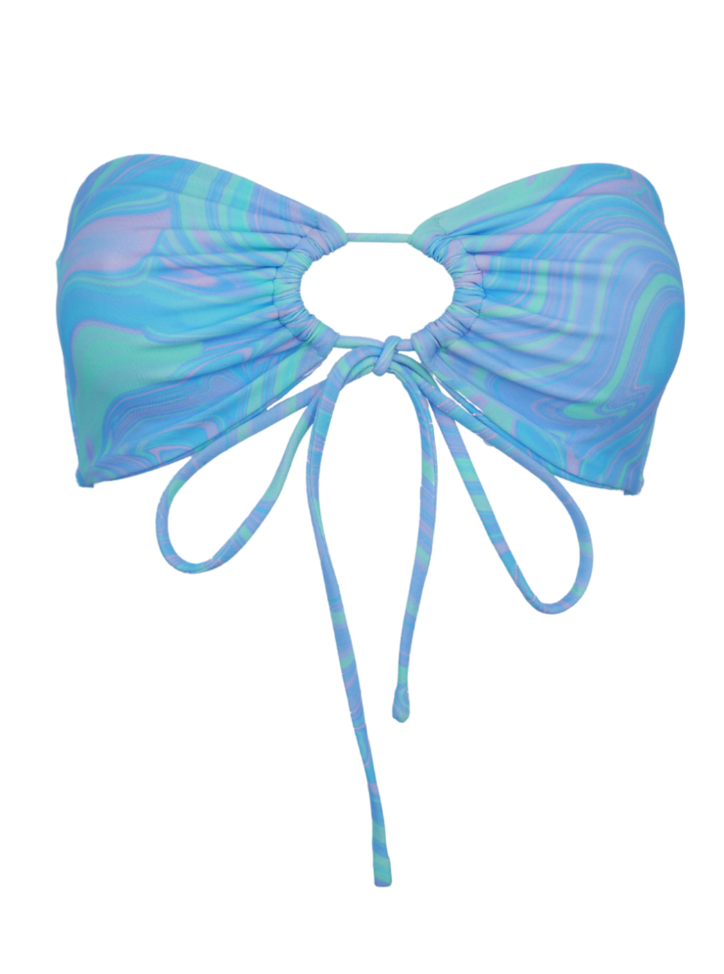 Sula Bikini Top in Bubblegum Baby