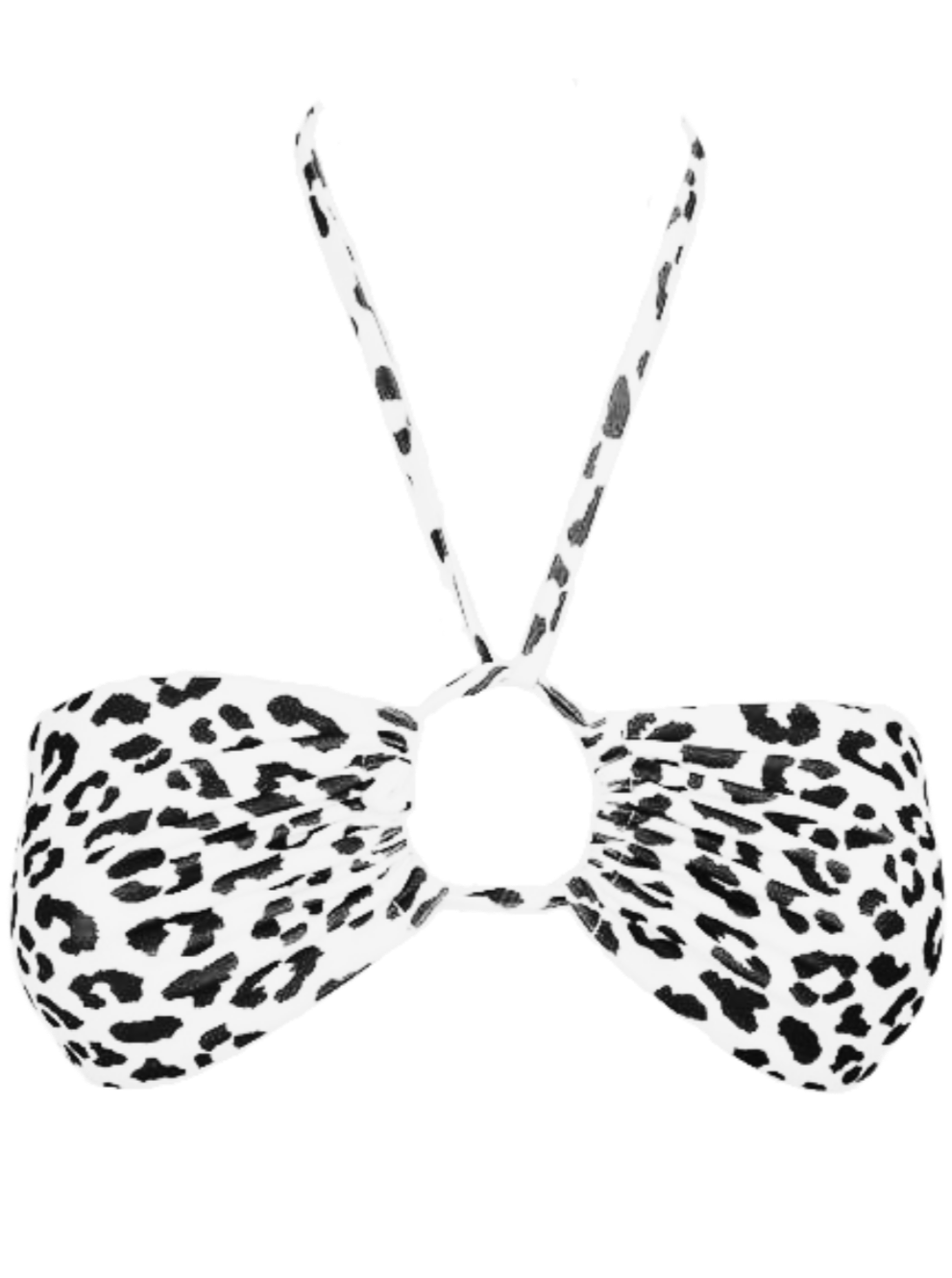 Vega Bikini Top in Saharan Leopard