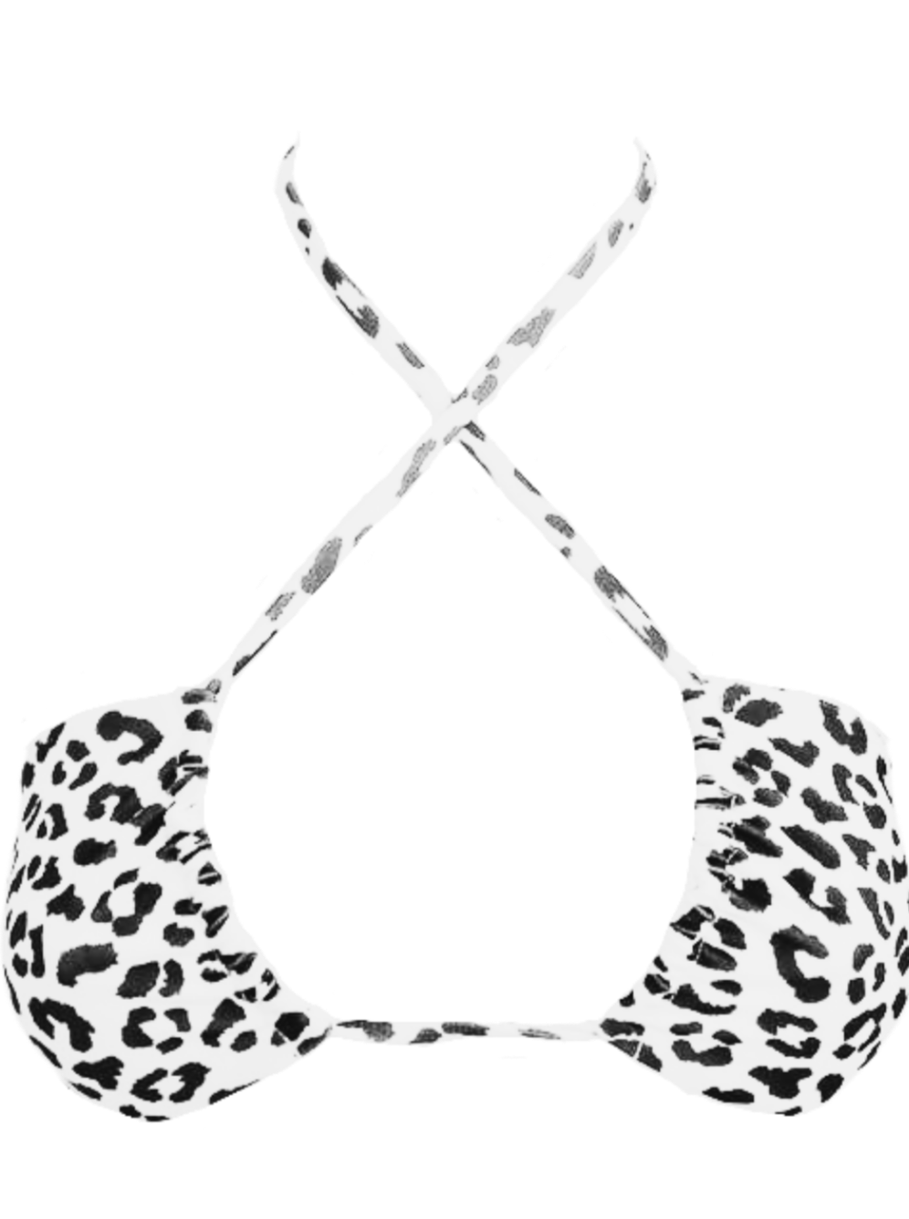 Vega Bikini Top in Saharan Leopard