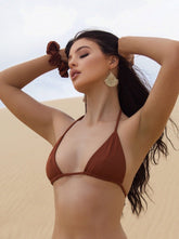 Tucana Bikini Top in Moroccan Brown